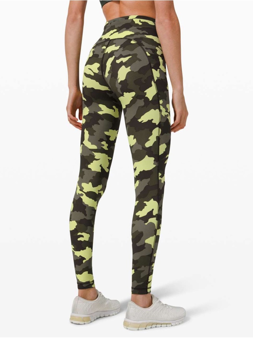 Lululemon Swift Speed High Rise Legging 28" Heritage 365 Camo Green Multi Sz 10